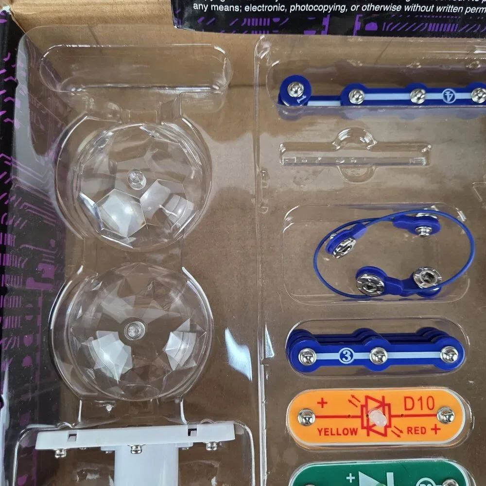 Elenco Snap Circuits Arcade Electronics Kit Complete Tested Working SCA-200